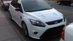 2 499 р. Комплект жабер на капот RS (глянец) Hyundai IX20 JC дорестайлинг (2010-2020) (Неокрашенные)  с доставкой в г. Пермь. Увеличить фотографию 6