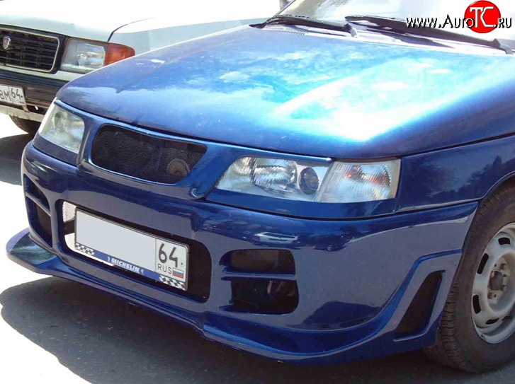 949 р. Решётка радиатора M-VRS Лада 2110 седан (1995-2007) (Неокрашенная)  с доставкой в г. Пермь