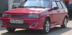 1 949 р. Хромированые вставки в бампера LEX Лада 2113 (2004-2013)  с доставкой в г. Пермь. Увеличить фотографию 2