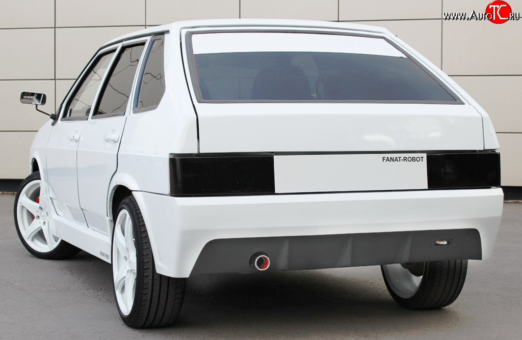8 999 р. Задний бампер Фанат-Робот Лада 2108 (1984-2003) (Неокрашенный)  с доставкой в г. Пермь