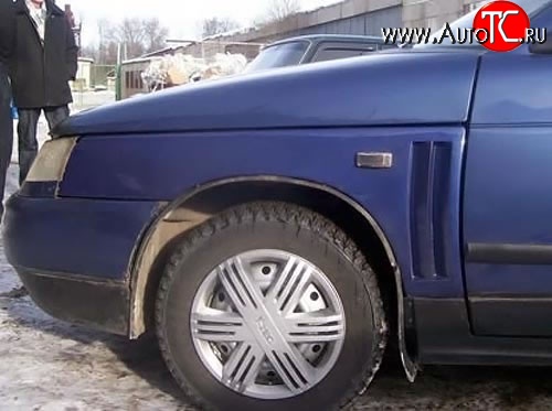 5 449 р. Передние крылья Dakar Лада 2111 универсал (1998-2009) (Неокрашенные)  с доставкой в г. Пермь