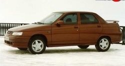 489 р. Комплект накладок заднего ромбового стекла Кураж Лада 2110 седан (1995-2007) (Неокрашенные)  с доставкой в г. Пермь. Увеличить фотографию 2