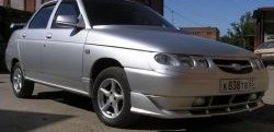 4 199 р. Накладка переднего бампера Кураж 5 Лада 2112 купе (2002-2009) (Неокрашенная)  с доставкой в г. Пермь. Увеличить фотографию 2