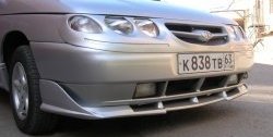 4 199 р. Накладка переднего бампера Кураж 5 Лада 2112 купе (2002-2009) (Неокрашенная)  с доставкой в г. Пермь. Увеличить фотографию 3