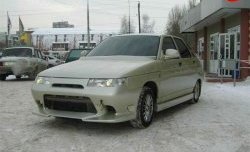5 699 р. Передний бампер Лукойл Спорт Лада 2111 универсал (1998-2009) (Неокрашенный)  с доставкой в г. Пермь. Увеличить фотографию 2