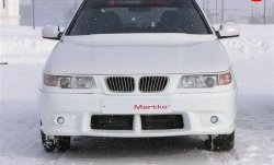 4 649 р. Передний бампер Маркко Лада 2111 универсал (1998-2009) (Неокрашенный)  с доставкой в г. Пермь. Увеличить фотографию 2