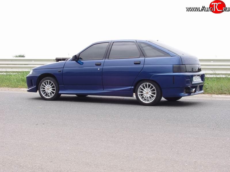 2 699 р. Комплект накладок на двери Titan Racing Лада Приора 2171 универсал дорестайлинг  (2008-2014) (Неокрашенные)  с доставкой в г. Пермь