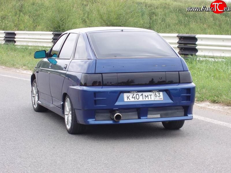 4 899 р. Задний бампер Titan Racing Лада 2112 хэтчбек (1999-2008) (Неокрашенный)  с доставкой в г. Пермь