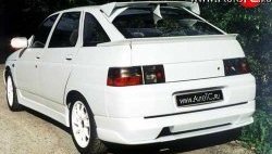 4 699 р. Накладка SVR на задний бампер Лада 2112 купе (2002-2009) (Неокрашенная)  с доставкой в г. Пермь. Увеличить фотографию 2