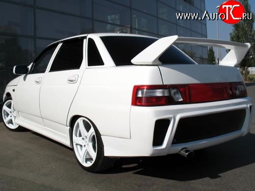 2 499 р. Спойлер Evo Лада 2110 седан (1995-2007) (Неокрашенный)  с доставкой в г. Пермь