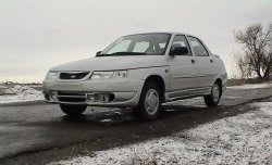 3 899 р. Передний бампер Spider Лада 2110 седан (1995-2007) (Неокрашенный)  с доставкой в г. Пермь. Увеличить фотографию 3