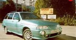 979 р. Накладка Кураж на передний бампер Лада 2111 универсал (1998-2009) (Неокрашенная)  с доставкой в г. Пермь. Увеличить фотографию 3