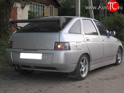 5 049 р. Задний бампер WRC Lite Лада 2112 хэтчбек (1999-2008) (Неокрашенный)  с доставкой в г. Пермь