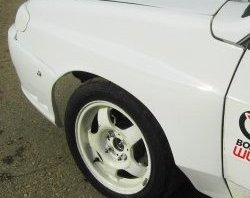 4 149 р. Передние крылья Subaru-Style Лада 2113 (2004-2013) (Неокрашенные)  с доставкой в г. Пермь. Увеличить фотографию 4