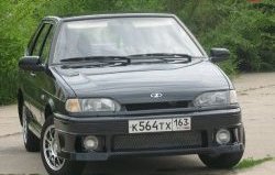 7 799 р. Передний бампер DM Лада 2114 (2001-2014) (Без сетки, Неокрашенный)  с доставкой в г. Пермь. Увеличить фотографию 4