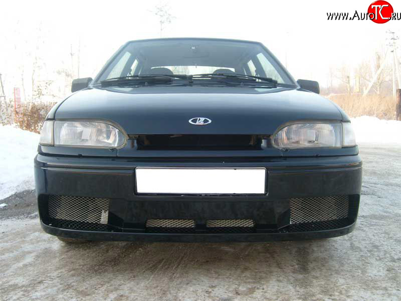 5 949 р. Передний бампер Е-4 классик Лада 2114 (2001-2014) (Неокрашенный)  с доставкой в г. Пермь