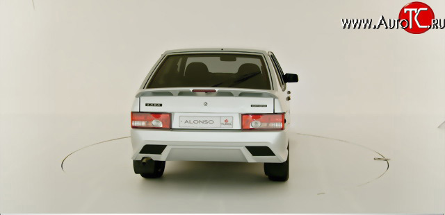 4 599 р. Задний бампер Алонсо Лада 2108 (1984-2003) (Неокрашенный)  с доставкой в г. Пермь