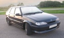 3 699 р. Пороги накладки Thorn DM Лада 21099 (1990-2004) (Неокрашенные)  с доставкой в г. Пермь. Увеличить фотографию 4