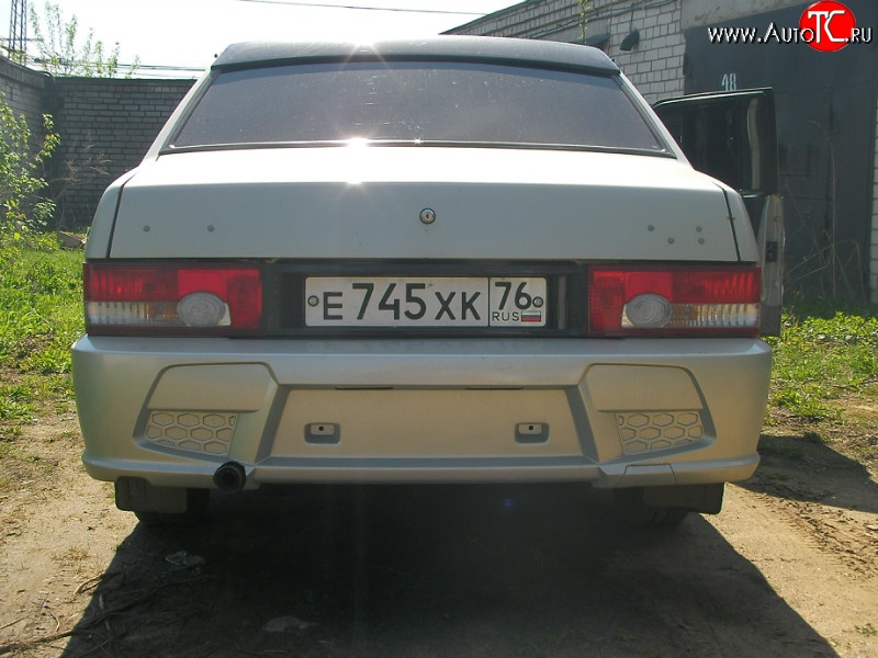 4 449 р. Задний бампер Трек Лада 21099 (1990-2004) (Неокрашенный)  с доставкой в г. Пермь