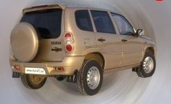 899 р. Комплект накладок Кураж на фонари (до 2009 г)  Chevrolet Niva  2123 (2002-2008), Лада 2123 (Нива Шевроле) (2002-2008) (Неокрашенные)  с доставкой в г. Пермь. Увеличить фотографию 2