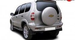 2 559 р. Спойлер 3H  Chevrolet Niva  2123 (2002-2020), Лада 2123 (Нива Шевроле) (2002-2021), Лада Нива Трэвел (2021-2025) (С красным стоп-сигналом, Неокрашенный)  с доставкой в г. Пермь. Увеличить фотографию 2