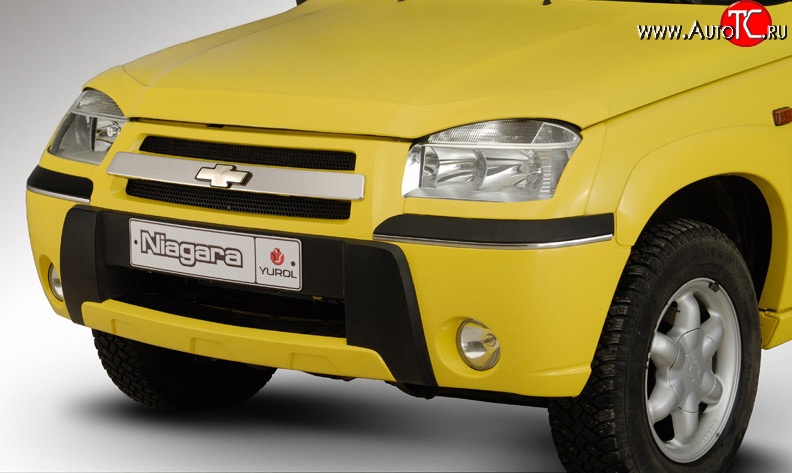 949 р. Обтекатель капота Ниагара Chevrolet Niva 2123 дорестайлинг (2002-2008) (Неокрашенный)  с доставкой в г. Пермь