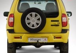 5 799 р. Задний бампер Ниагара Chevrolet Niva 2123 дорестайлинг (2002-2008) (Неокрашенный)  с доставкой в г. Пермь. Увеличить фотографию 2