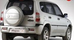 3 099 р. Бокс запасного колеса Ниагара 2 Chevrolet Niva 2123 рестайлинг (2009-2020) (Неокрашенный)  с доставкой в г. Пермь. Увеличить фотографию 2