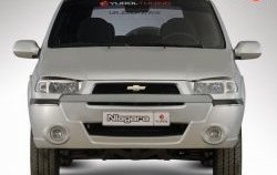 4 799 р. Передний бампер Ниагара 2 Chevrolet Niva 2123 дорестайлинг (2002-2008) (Неокрашенный)  с доставкой в г. Пермь. Увеличить фотографию 3