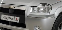 1 149 р. Обтекатель капота Ниагара 3 Chevrolet Niva 2123 дорестайлинг (2002-2008) (Неокрашенный)  с доставкой в г. Пермь. Увеличить фотографию 3