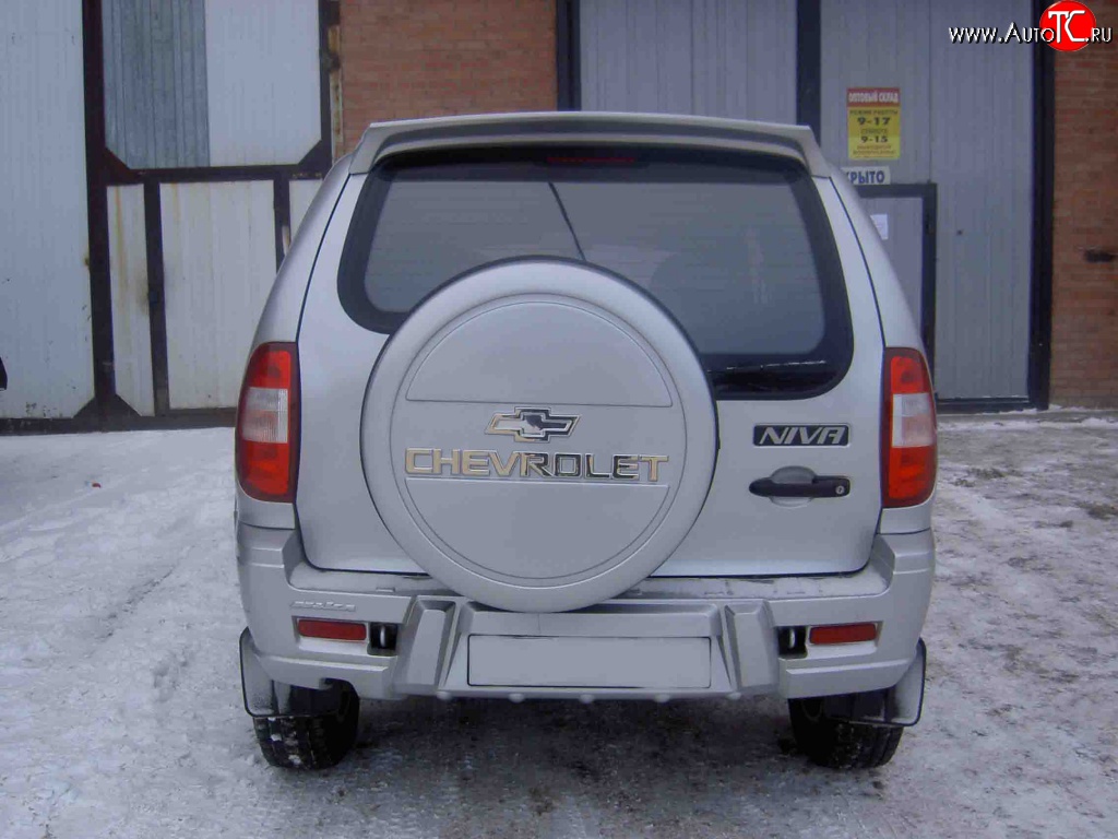 2 299 р. Чехол запасного колеса Chevrolet Chevrolet Niva 2123 рестайлинг (2009-2020) (Неокрашенный)  с доставкой в г. Пермь
