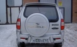 2 299 р. Чехол запасного колеса Chevrolet Chevrolet Niva 2123 рестайлинг (2009-2020) (Неокрашенный)  с доставкой в г. Пермь. Увеличить фотографию 3