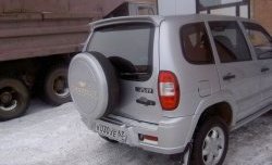 2 299 р. Чехол запасного колеса Chevrolet Chevrolet Niva 2123 рестайлинг (2009-2020) (Неокрашенный)  с доставкой в г. Пермь. Увеличить фотографию 4