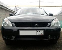 1 299 р. Решётка радиатора Elegance  Лада Приора ( 2170,  2171,  2172,  21728) (2007-2018) седан дорестайлинг, универсал дорестайлинг , хэтчбек дорестайлинг, купе рестайлинг, седан рестайлинг, универсал рестайлинг, хэтчбек рестайлин (Неокрашенная)  с доставкой в г. Пермь. Увеличить фотографию 3