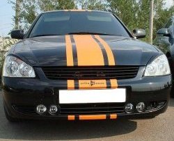 1 299 р. Решётка радиатора Elegance  Лада Приора ( 2170,  2171,  2172,  21728) (2007-2018) седан дорестайлинг, универсал дорестайлинг , хэтчбек дорестайлинг, купе рестайлинг, седан рестайлинг, универсал рестайлинг, хэтчбек рестайлин (Неокрашенная)  с доставкой в г. Пермь. Увеличить фотографию 4