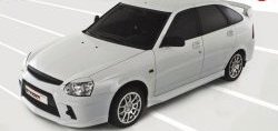 5 099 р. Передний бампер Stinger Лада Приора 2172 хэтчбек дорестайлинг (2008-2014) (Неокрашенный)  с доставкой в г. Пермь. Увеличить фотографию 4