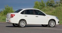 1 249 р. Лип спойлер Elegance Лада Гранта 2190  дорестайлинг (2011-2017) (Неокрашенный)  с доставкой в г. Пермь. Увеличить фотографию 5