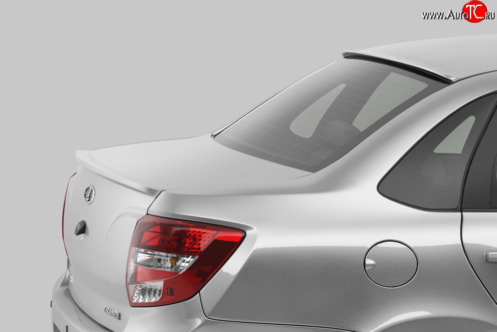 1 199 р. Лип спойлер Petroil Tuning V2  Лада Гранта  2190 - Гранта Спорт ( 2191,  2190) (Неокрашенный)  с доставкой в г. Пермь