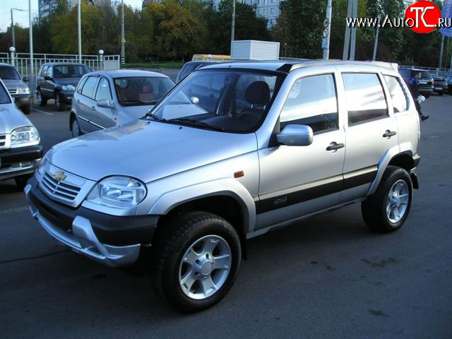 889 р. Накладки на зеркала Трофи после 2005 г.в Лада 2123 (Нива Шевроле) дорестайлинг (2002-2008) (Неокрашенные)  с доставкой в г. Пермь