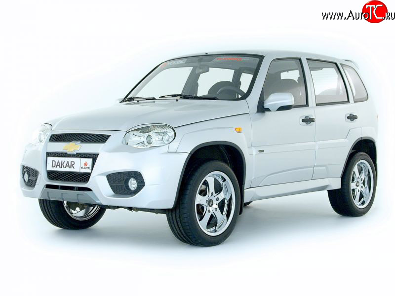 4 999 р. Передний бампер Dakar Chevrolet Niva 2123 дорестайлинг (2002-2008) (Неокрашенный)  с доставкой в г. Пермь
