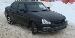 3 999 р. Передний бампер Карт Лада Приора 2172 хэтчбек дорестайлинг (2008-2014) (Неокрашенный)  с доставкой в г. Пермь. Увеличить фотографию 2