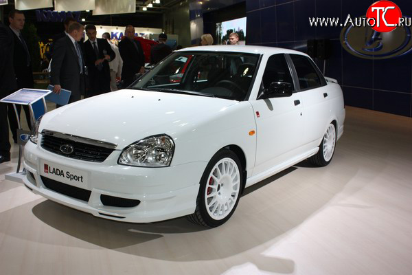 1 189 р. Пороги накладки Lada Priora Sport Лада Приора 2171 универсал дорестайлинг  (2008-2014) (Неокрашенные)  с доставкой в г. Пермь