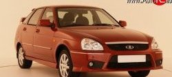5 799 р. Передний бампер Торино Лада Приора 2172 хэтчбек дорестайлинг (2008-2014) (Неокрашенный)  с доставкой в г. Пермь. Увеличить фотографию 2