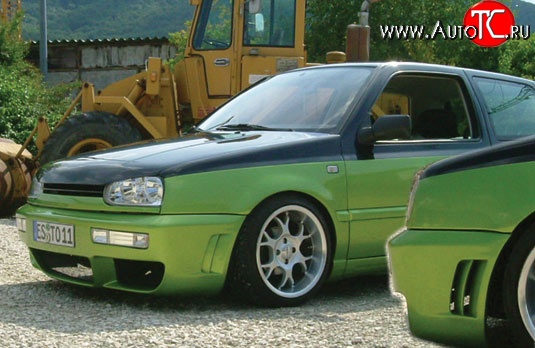 7 999 р. Передний бампер Well Volkswagen Golf 3 (1991-1998)  с доставкой в г. Пермь
