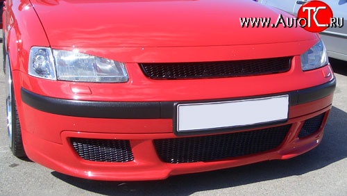 4 499 р. Накладка переднего бампера Rieger Volkswagen Passat B5 универсал дорестайлинг (1996-2000)  с доставкой в г. Пермь