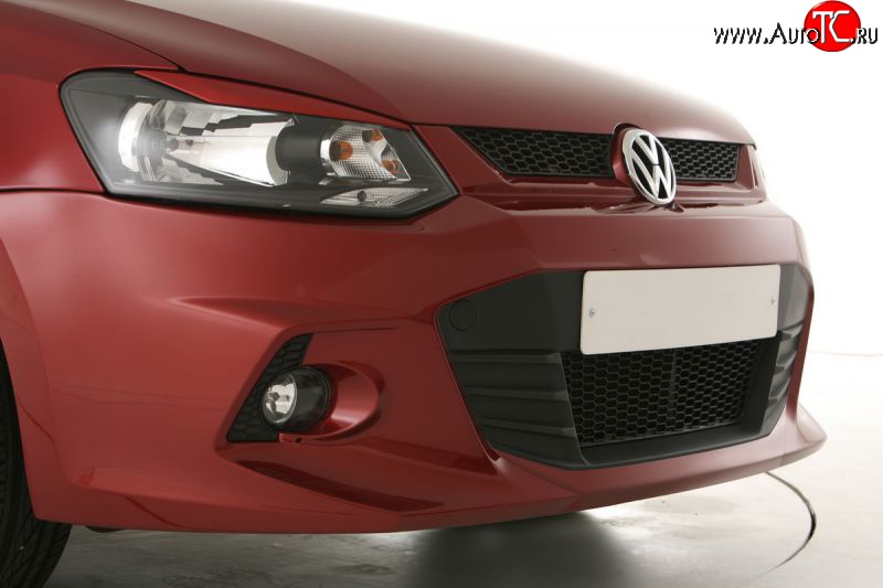 1 799 р. Противотуманные фары в передний бампер Sport Volkswagen Polo 5 седан дорестайлинг (2009-2015)  с доставкой в г. Пермь