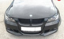 5 999 р. Накладка переднего бампера AC Shnitzer  BMW 3 серия  E90 (2004-2008) седан дорестайлинг (Неокрашенная)  с доставкой в г. Пермь. Увеличить фотографию 3