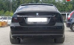 5 999 р. Накладка заднего бампера AC SHNITZER BMW 3 серия E90 седан дорестайлинг (2004-2008) (Неокрашенный)  с доставкой в г. Пермь. Увеличить фотографию 2