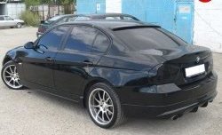 5 999 р. Накладка заднего бампера AC SHNITZER BMW 3 серия E90 седан дорестайлинг (2004-2008) (Неокрашенный)  с доставкой в г. Пермь. Увеличить фотографию 3