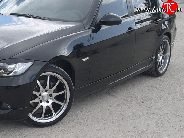 4 999 р. Пороги накладки AC Shnitzer  BMW 3 серия ( E90,  E91) (2004-2012) седан дорестайлинг, седан рестайлинг, универсал рестайлинг (Неокрашенные)  с доставкой в г. Пермь